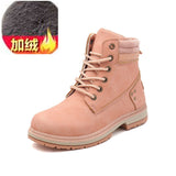 Christmas Gift 2021 Winter Shoes Woman Warm Snow Boots Women Ladies Ankle Boots Outdoor Thick Bottom Tooling Boots Pink Booties M846