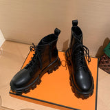 Lourdasprec Summer Fashion Real Leather Women Sandals Platform Shoes For Women Brief Casual Outdoor Footwear Size 34-40