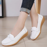 Women Loafers Sheos Ballet Flats Ladies Shoes Genuine Leather Female Spring Moccasins Casual Ballerina Shoes Women Sneakers