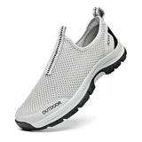 LOURDASPREC-Graduation Gift - Men's Vulcanize Shoe Sneakers Summer Mesh Casual Shoes Breathable Rubber Non-slip Lightweight Shoes Men Loafers Footwear