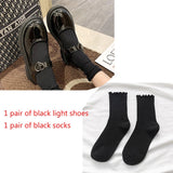 Christmas Gift Mary Janes Shoes Women Student Lolita Shoes College Girl Shoes Commuter Uniform Shoes Women Flats 2021 Autumn zapatos mujer