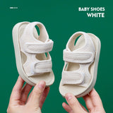 Christmas Gift ULKNN Children's Shoes Boy's Fashion Breathable Baby Sandals Summer  2021 New White Cool Slippers Sandals 14-23