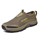 LOURDASPREC-Graduation Gift - Mesh Men Casual Shoes Summer Outdoor Water Sneakers Men Trainers Non-slip Climbing Hiking Shoes Breathable Men's Treking Shoe