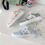 Christmas Gift Woman Shoes Sports Shoes Platform Kawaii Graffiti Casual Summer Vintage College Shoes For Women Spring Zapatillas Mujer