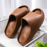 Christmas Gift Summer Slippers Women Indoor 2021 Cool Soft Bottom Sandals Slides for Men Light Beach Shoes Slippers Home plus size 45 46