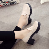 Christmas Gift Japanese High School Student Shoes Girly Girl Lolita Shoes Cospaly Shoes JK Uniform PU Leather Loafers Casual Shoes