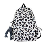 Graduation Gift Big Sale 2022 Large Capacity Waterproof Fashion Nylon Women Backpack Female Leopard Print Travel Computer Bags College Girls School Bag