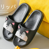 Lourdasprec 2022 New Summer House Slippers Women Kawaii Shoes Fashion Soft Sole Non-slip Home Women Slides Leisure Cute Shower Slippers