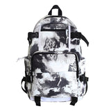 Graduation Gift Big Sale  Harajuku Girl Male School Bag Female Graffiti Print Men Backpack Women Book Boy Bag Nylon Ladies Fashion Laptop Backpack Student LL18