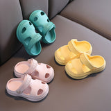 Lourdasprec Cute Baby Soft Sandals Comfy Children Nice Non -Slip Slippers Floor Old Boys Girl Beach Sandals Slides