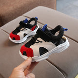 Christmas Gift Children's Sandals 2022 Summer New Soft Bottom 1-3-5 Boys Middle And Small Children Sports Girls Non-slip Beach Shoes Tide