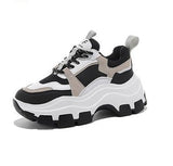 Christmas Gift Sneakers Women Spring women's sneakers Height Increasing white black autumn Chunky Shoes Breathable Leisure Shoes