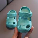 Lourdasprec Cute Baby Soft Sandals Comfy Children Nice Non -Slip Slippers Floor Old Boys Girl Beach Sandals Slides