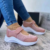 Christmas Gift Women Sneakers Platform Sandals Solid Mesh Cut Out Women's Shoes Casual 2021 New Fashion Plus Size Thick Bottom Ladies Sneakers