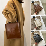 Graduation Gift Big Sale Women's Versatile Ins Large Capacity Shopping Bags Fashion Shoulder Bags Designer Cute Vintage Bear Handbag For Ladies Wallet LL3