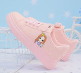 Christmas Gift 2021 New Spring Tenis Feminino Lace-up White Shoes Woman PU Leather Solid Color Female Shoes Casual Women Shoes Sneakers