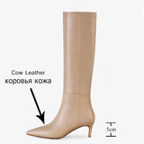 Lourdasprec Size 33-42 Ins New Ankle Boots Women Round Toe Thick Heel Genuine Leather Shoes High Quality Cool Shoes Footwear