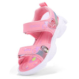 Christmas Gift ULKNN Girls Summer Sandals 2021 Fashion Big KIDS Princess Shoe Children Soft-Sole Korean-style Little Girl CHILDREN'S Shoes