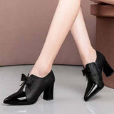 Christmas Gift Sapatos Femininos Women Pointed Toe Multi Color High Quality Slip on High Heel Shoes Lady Classic Office Pumps