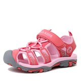 Lourdasprec  2022 Kids Sandals Girls Leather Summer Shoes For Boys Sandal Beach Children Shoe Cut-Out Quick-Dry Breathable Water Sandal