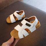 Christmas Gift Boys sandalies children's sandals boys stitching simple soft bottom sandals girls baby beach shoes tide 2021 summer new