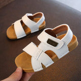 Christmas Gift Boys sandalies children's sandals boys stitching simple soft bottom sandals girls baby beach shoes tide 2021 summer new