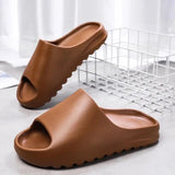 Christmas Gift Summer Slippers Women Indoor 2021 Cool Soft Bottom Sandals Slides for Men Light Beach Shoes Slippers Home plus size 45 46