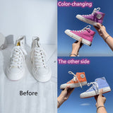 Lourdasprec Women's Ultraviolet Color Change High-top Canvas Shoes Student Trend Fashion Board Shoes Fairy Kawaii Sweet Walk Casual Sneakers