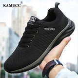 Christmas Gift Male Running Shoes Sneakers for Men Breathable Light Man Sport Shoes Comfortable Mesh Lace-up Flexible Soft Walking Jogging Shoe