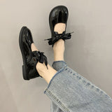 Lourdasprec Women's Flat Shoes, Japanese Lolita Style Mary Jane Flats, Doll Shoes for JK Uniforms