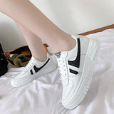 2021 New Causal Sneakers Woman Flats Shoes Female Sports Ladies Vulcanized Cute Fashion Tennis Teens Trends