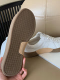 Lourdasprec-Rubber Sole Sneakers White Shoes