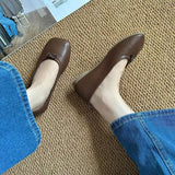 Lourdasprec Flats Shoes Women Loafers for Female Ballerinas Mary Janes Ladies on Sales with Free Shipping Mules Sandals Slingback Moccasins