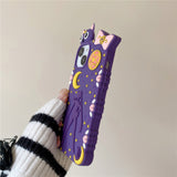 Lourdasprec-Harajuku Kawaii Sailor Moon Inspired Purple iPhone Case