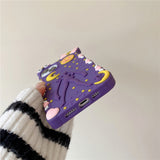 Lourdasprec-Harajuku Kawaii Sailor Moon Inspired Purple iPhone Case