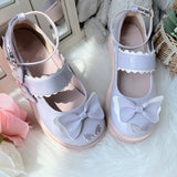 Lourdasprec  Kaweii Lolita Shoes Sweet Summer Mary Janes Woman Flats Patchwork Japanese Style Fashion Cute Party Jk Shoes For Girls