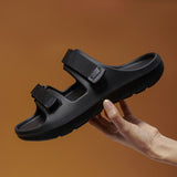 LOURDASPREC-Graduation Gift - Paten Original Men Slippers Brand Sandals Man Beach Shoes Lightweight EVA Slides Comfort Men's Sandals Casual Shoes Summer