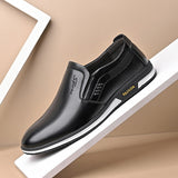 LOURDASPREC-Graduation Gift - Men Shoes Winter Genuine Leather Loafers Breathable Autumn Comfortable Casual Shoes Outdoor Men Sneakers Shoes Tenis Masculino