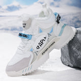 Thanksgiving Gift Shoes For Men's Sneakers 2022 Winter Warm Fashion Light Street Style Breathable Male Trainers Casual Sports Gym Plush Boots